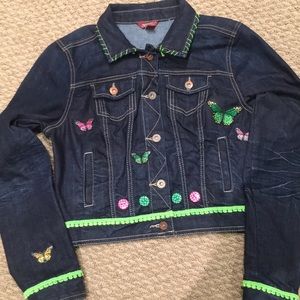 Custom design jean jacket